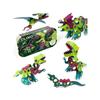 Clixo Dino Äventyrspaket 36 El. - Flexibla Dinosaurier 4+