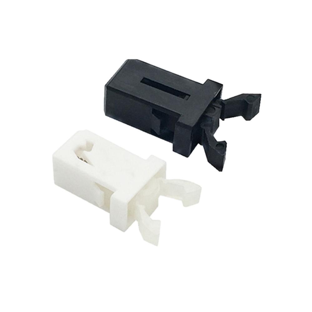 10Set Small Door Lock Switch Plastic Self-Locking Switches With Hook For Garbage Can Door Cover Storage Box Repair Black White