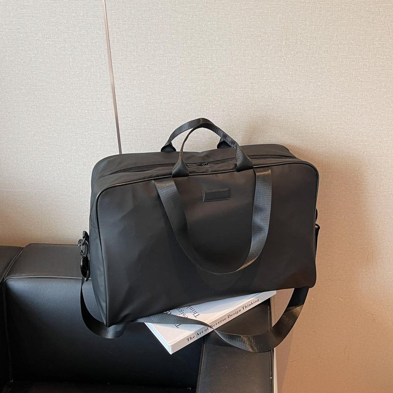 Высококачественная женская сумка модная сумочка деловая сумка для отдыха сумка через плечо из ткани Оксфорд сумка-мессенджер чёрный