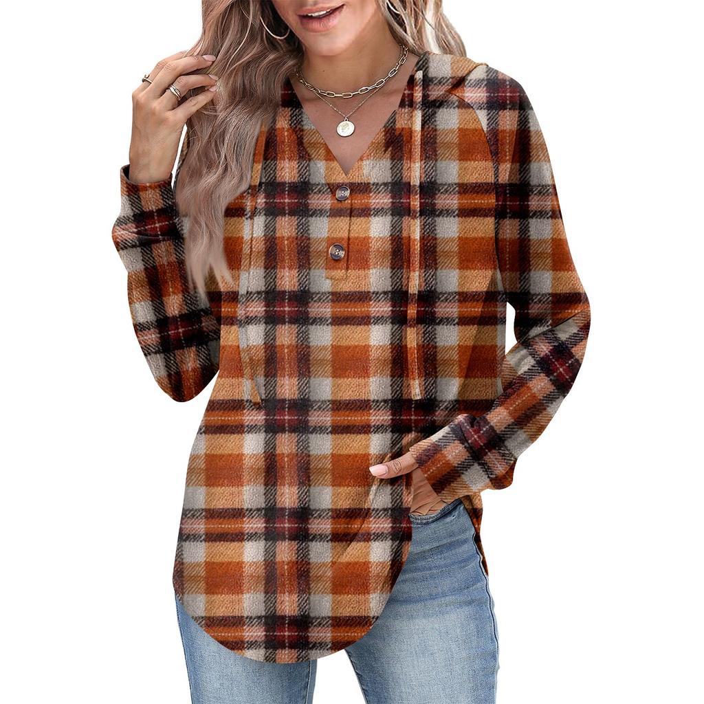 Women's Fashion Women's Lightweight Long Sleeve Pullover With Pockets Preppy Graphic Hoodie