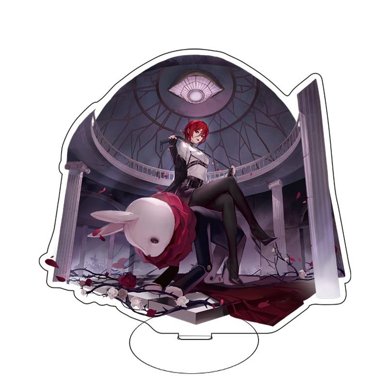15cm Spiel Anime Path to Nowhere Acryl Aufsteller Figur Doppelseitig Desktop Stehend Action Modell Platte Spielzeug