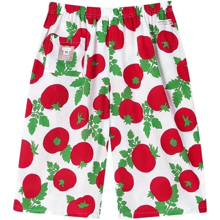 [Wacoal] ROT121 Room Pants Bottoms SOU/SOU Half Length 100% Cotton ML Size Takashima Chijimi