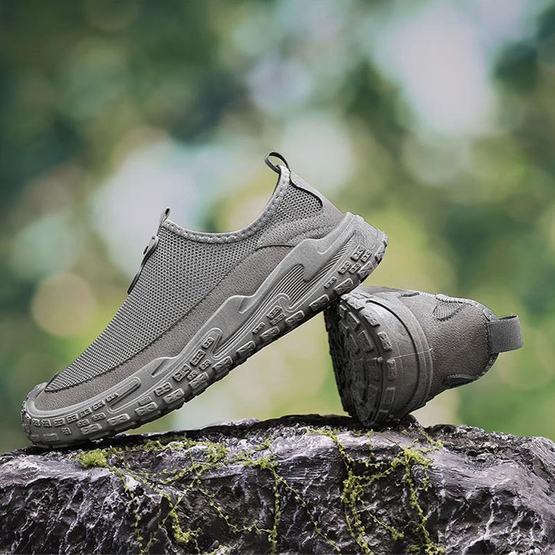 22 summer breathable mesh casual shoes outdoor travel wading hollow feet lazy hole shoes