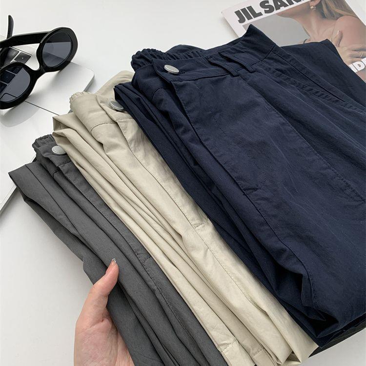 2026 Spring Korean Style Slimming Pear-Shaped Harem Pants for Women