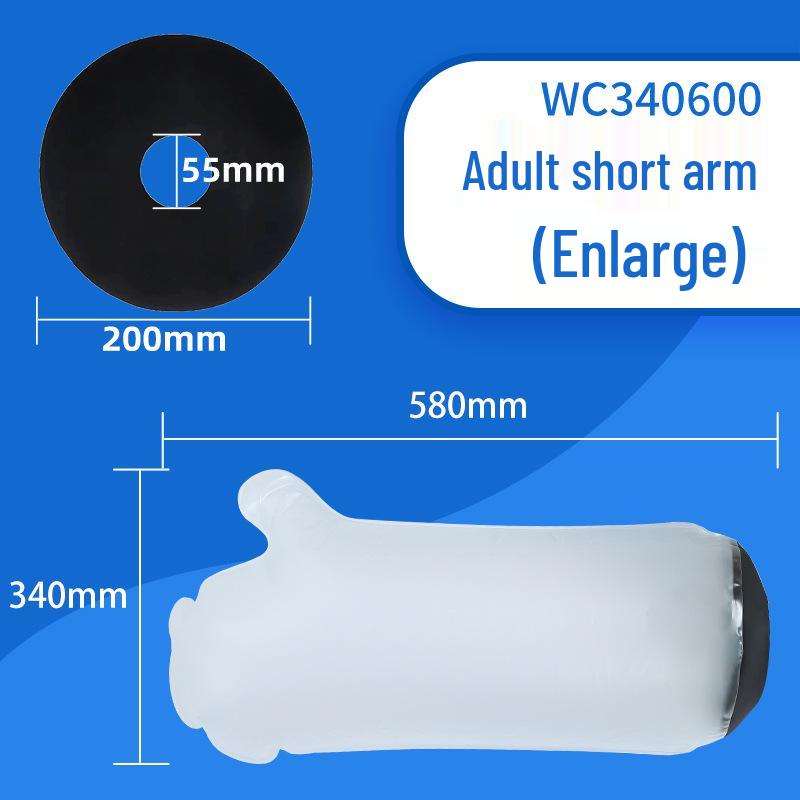 Wasserdichte Duschschutzhülle für Gips, Fraktur, postoperativ, Wundversorgung und PICC