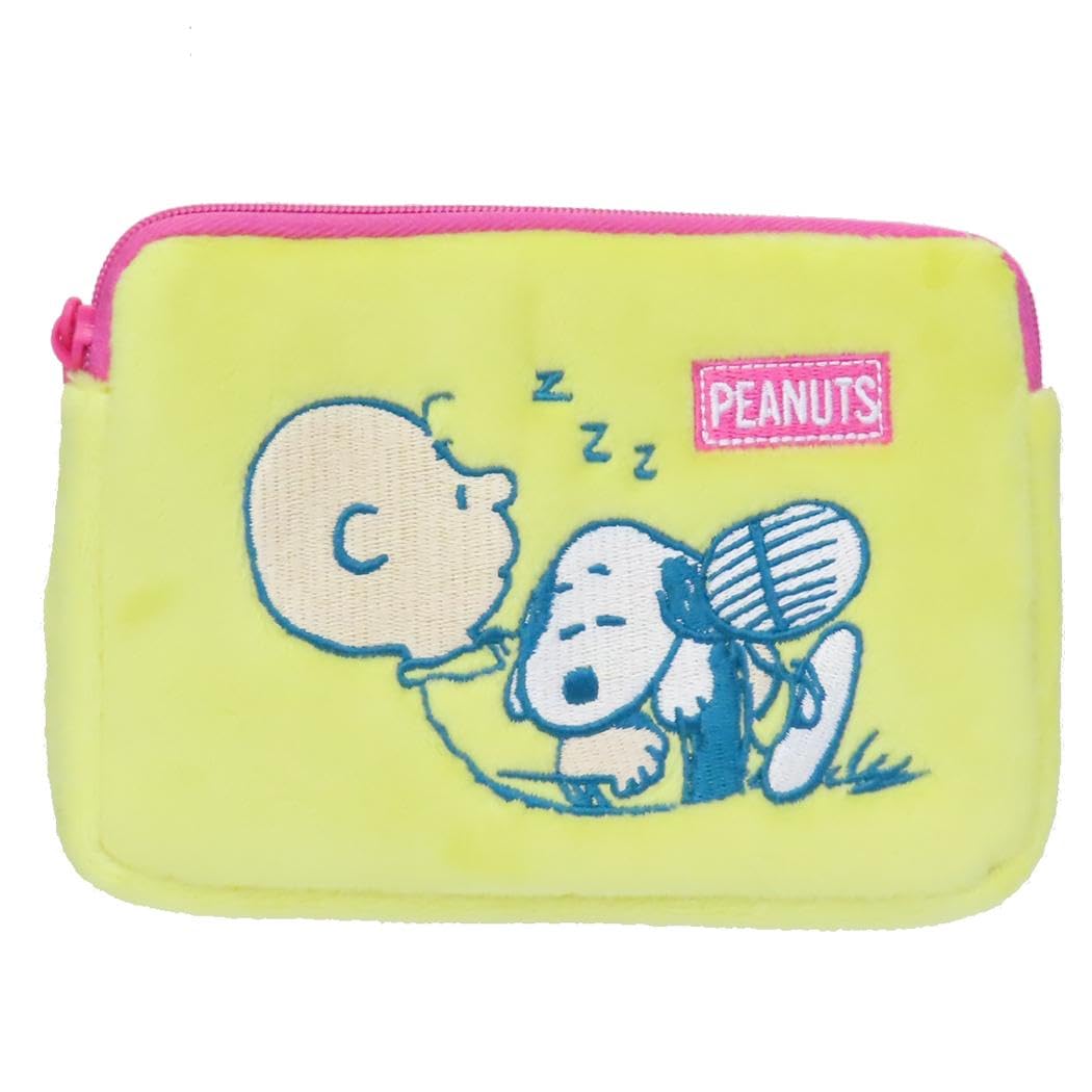 SK Japan Мини-кошелек для салфеток Snoopy с карманом для проездного 2, Чарли Браун