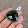 Peridot Gemstone Handmade 925 Sterling Silver Jewelry Pendant 1.77" KKG-21