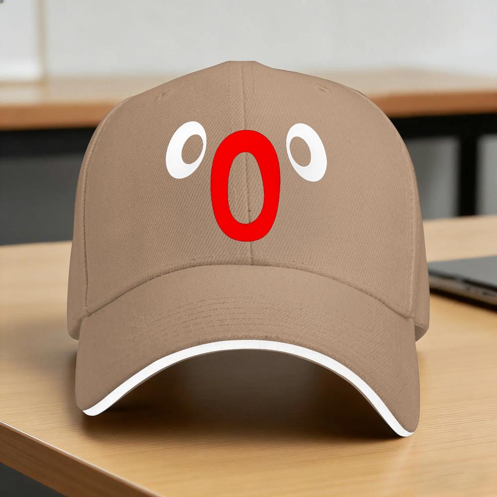Pingu Face Sun Baseball Cap Spring Trendy Trucker Hat For FeUnisex Unisex Hunting Camping Baseball Caps