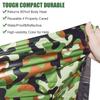 PE-Notfallschlafsack, Camouflage, wasserdicht, tragbar, Survival, 120 x 200 cm, Schlafsack für Outdoor-Camping, Wandern, Abenteuer