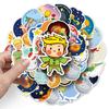 50Pcs Cartoon Le Petit Prince Graffiti Stickers Decals Suitcase Laptop Computer Water Cup Guitar Decoration Diy Kid Classics Toy
