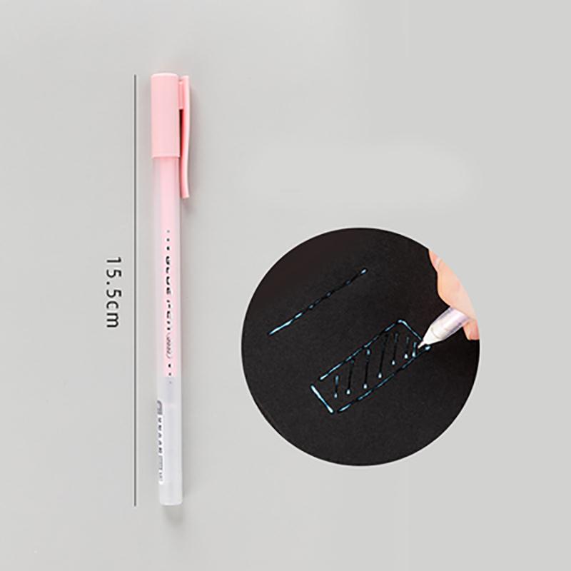 Fester Klebestift in Stiftform, Bonbonfarbe, schnelltrocknend, hohe Viskosität, kreatives Studenten-Schreibwaren