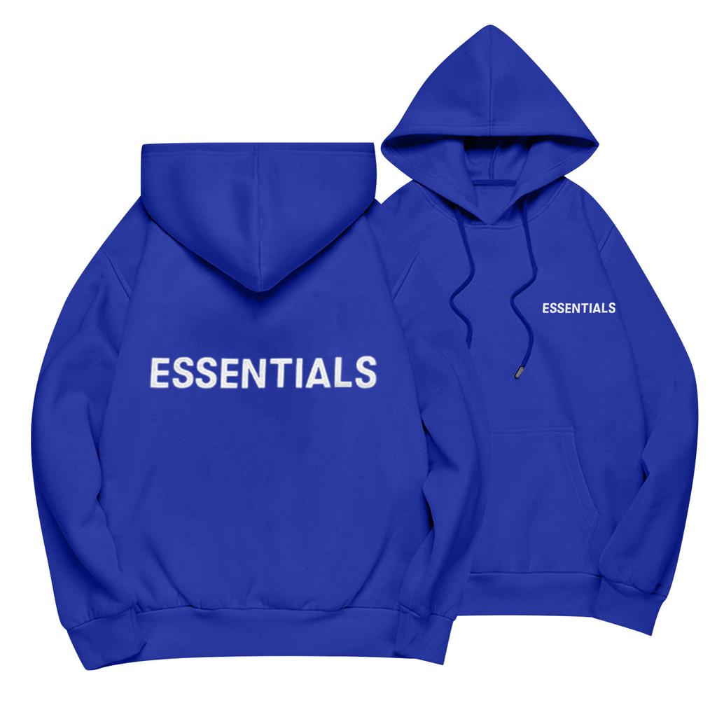 Unisex Loose Casual Letter Print Solid Round Neck Long Sleeve Hooded Sweatshirt
