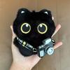 Cute Black Cat Luggage Pendants New Style Punk Black Cat Doll Pendants Fashionable Doll Keychain Charm Exquisite Versatile Gifts