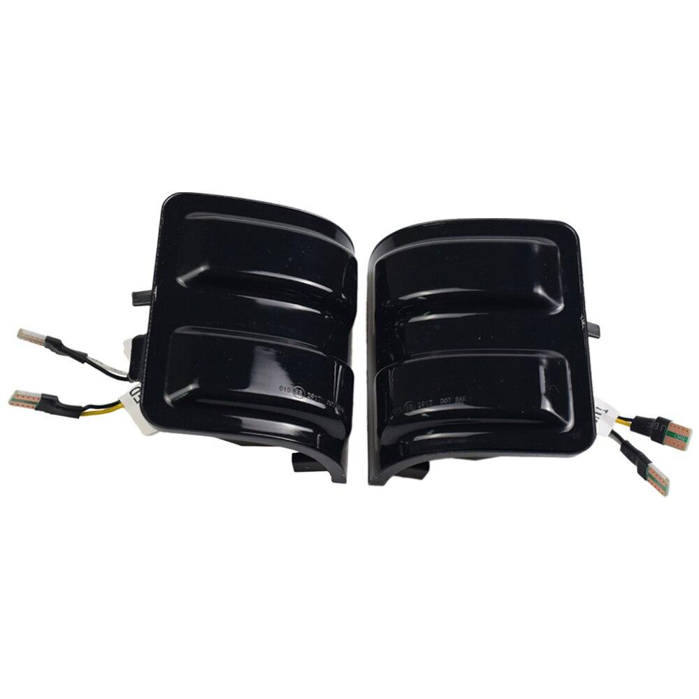 2pcs Side LED Turn Signal Light Dynamic Mirror Indicator Blinker For Ford F250 F350 F450 F550 2008-2016