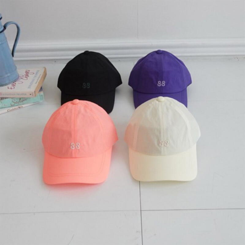 

Women s and Men s Nylon Ball Cap Basic Embroidery Couple Hat orange