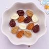 30pcs Mixed Resin Colorful Painted Leafs Flat Back Figurines DIY Bow Scrapbook Christmas Decor Jewelry Making Accessories Crafts