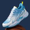 Foreign trade shoes men's thick-soled comfortable and breathable running shoes students' daily mesh color matching fashion sports shoes
