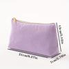 New Corduroy Makeup Bag with Large Capacity for Cosmetics, Makeup Brushes, And Stationery Storage