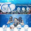 Comfort Silicone Kids Swimming Mask Gear - Dry Snorkelling Tube Children Scuba Diving Goggles Snorkel Set for Child
