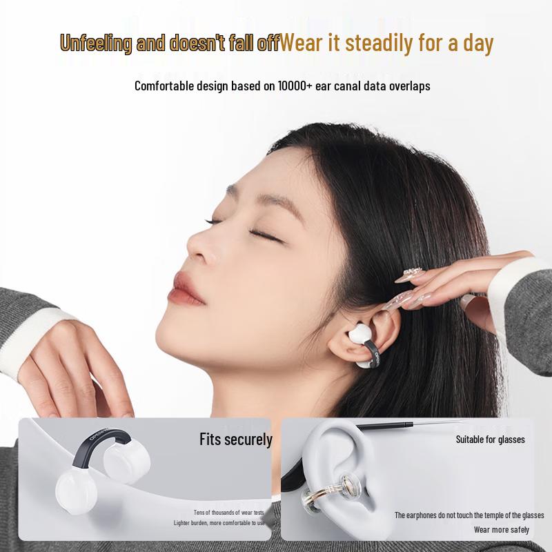 Ruoshuishisha OpenFeel 2025 True Wireless Open-Ear Sports Earphones
