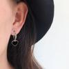 1 Set Damen Ohrringe Süß Cool Gothic Mehrere Stile Elegant Geschenk Legierung Liebesherzförmig Creolen Hänge Stecker Ohrringe Set für Verabredungen