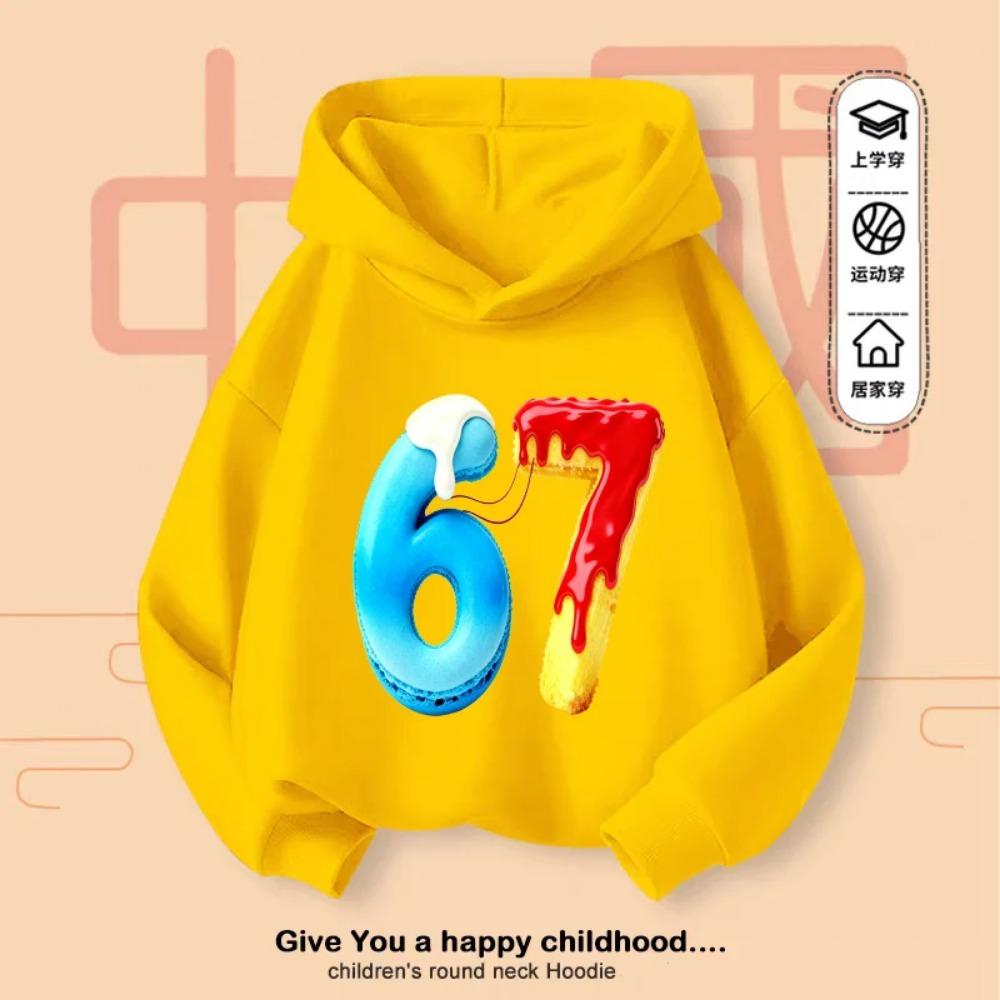 Christmas Candy Y2K Kids Hoodie, 67 Snowflake Casual Sports, Breathable Fleece Lined Holiday Gift