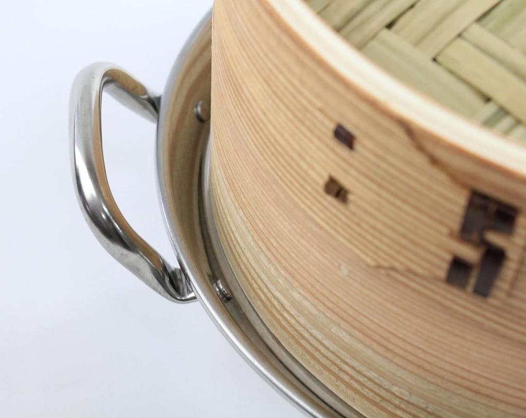 Banyo Japanese-made Induction-compatible Stainless Steel Steamer Pot, 15cm Set, EX00407A