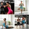 Women Yoga Jumpsuit Bodysuit Muay Thai Boxing Pilates Exercise Training Fitness Workout Sportwear Set Gym Quick Dry