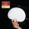 Thickened Double-Sided DIY Round Fan with Blank White Xuan Paper for Hand-Painting