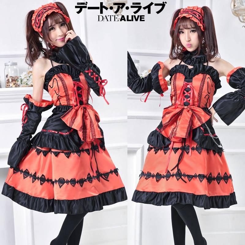 Fantastic Lolita Girl Princess Costume From Date A Live Anime