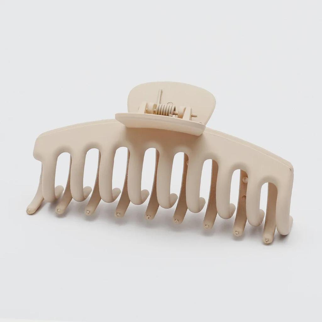 Fengpin 8-delt brunt hårtilbehørssett: Firkantede, Twist, Krysshårnåler, Hestehale, og Hårklyper