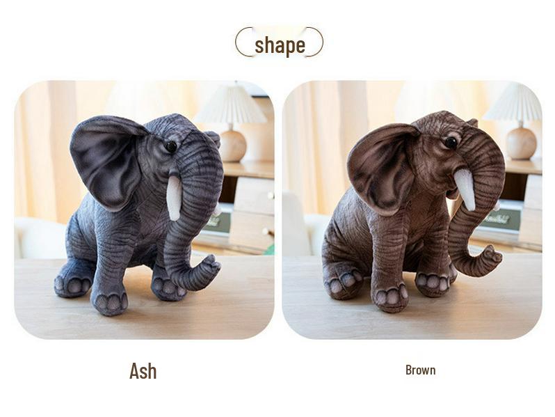Cross-border Elephant Plush Toy - Cute Soothing Doll for Children and Babies