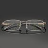Ultra-Light Titanium & Super Elastic Progressive Multifocal Anti-Blue Light Reading Glasses for Seniors