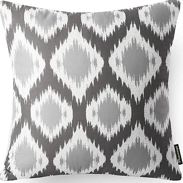 

Popular Simple Geometric Print Abstract Floral Linen Pillow Cover Peach Leather Velvet Sofa Pillow Cover Cushion Cover 45 * 45Cm (without pillow core)