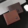 Short Men's Wallet, Business Casual Soft Wallet, Multi-card Large-capacity Small Wallet, Men's Wallet.