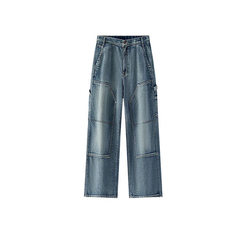 Semir Men's Vintage Straight-Leg Denim Jeans