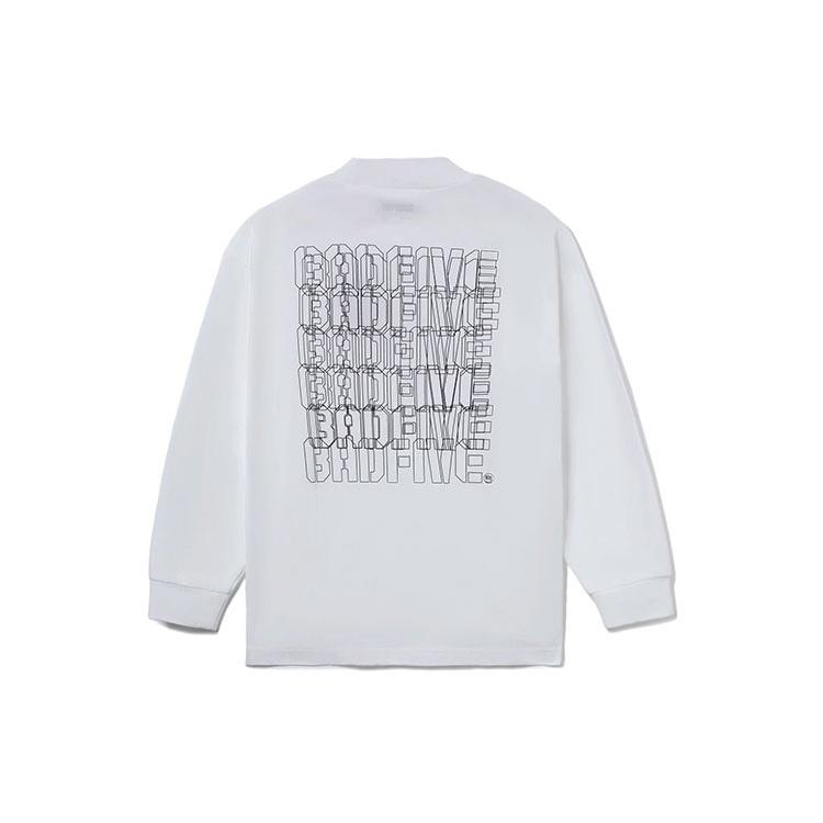 Li-Ning BADFIVE Sports Basketball Series Casual Breathable Loose Long Sleeves  White  Men s AHSR759-1 S