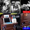 Organizator pentru spate scaun auto Tavă pentru masă Organizator pentru depozitare mașină Accesorii auto Geantă din piele Pu Geantă pentru depozitare de călătorie