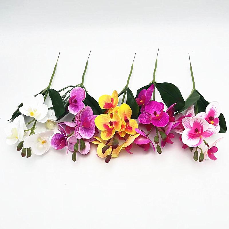 Butterfly Orchid Artificial Flowers Bonsai Home Decor And Props Photography