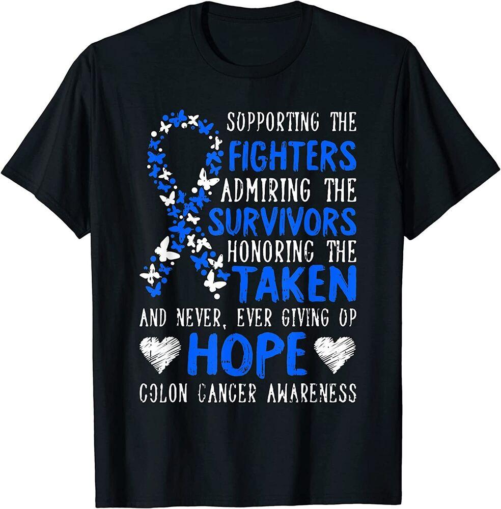 

Colon Cancer Awareness Colonoscopy Survivor Fighter Unisex T-Shirt