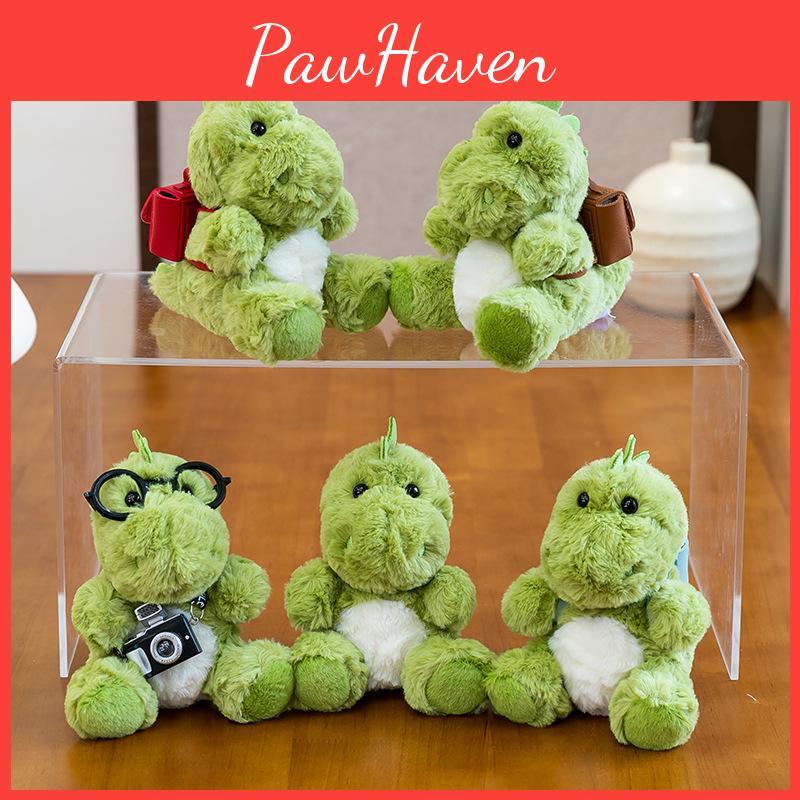 Scented Dinosaur Plush With Camera Flashing Light And Backpack Decor For Gift