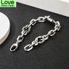 European And American Popular  Sterling Color Bracelets Letter Bracelets Stylish Stylish Men And Women Couple BraceletFashion Bracelets