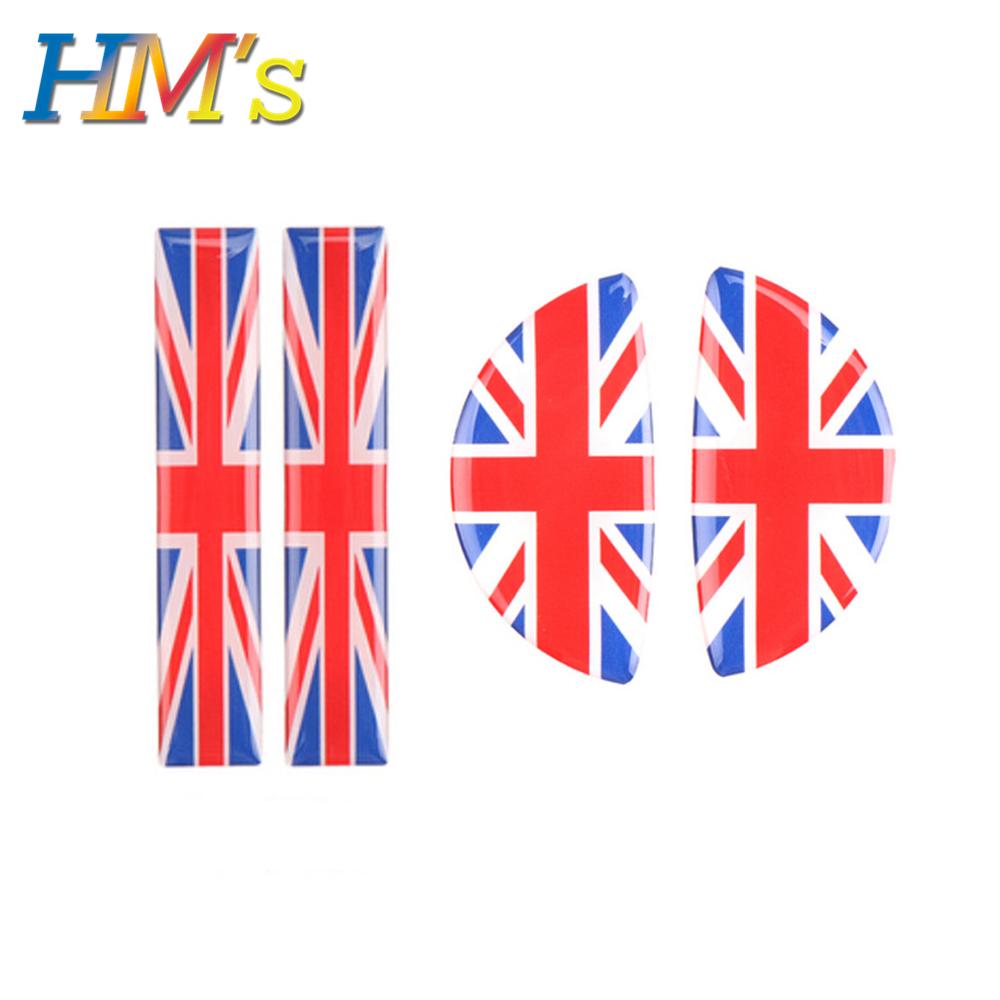 Interior Car Decoration Accessories Front Rear Door Handle Sticker Car Decal Styling Accessories For Mini Cooper F55 F56 F60