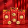 2021 Gold  Coin Red  Envelope Gold Foil Commemorative Coin Gold Red  Packet
