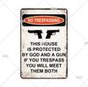 Retro Waarschuwing Metalen Bord Gevaar Vintage Plaquette Metaal Voorzichtigheid Blik Poster Metalen Plaat voor Garage Park Huis Man Cave Wanddecoratie
