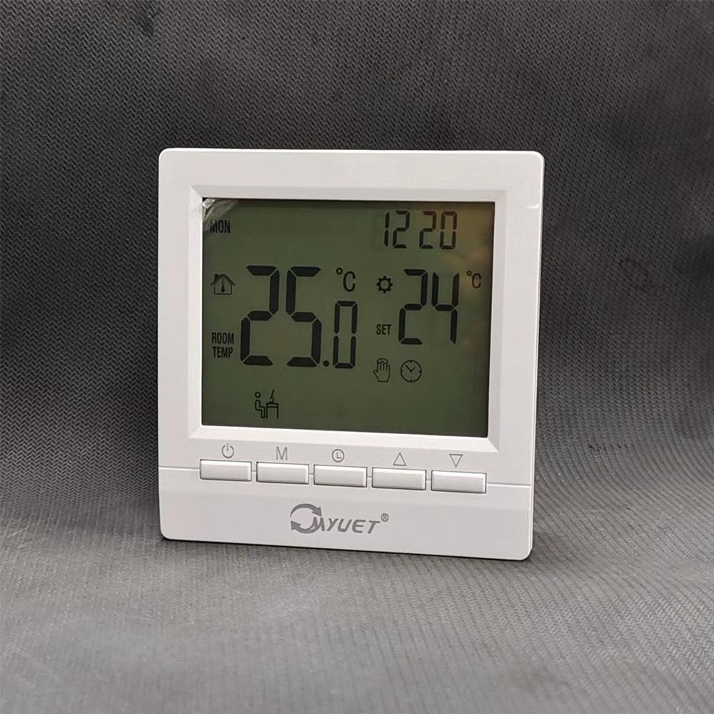 Smart Thermostat Hygrometer With Child Lock Backlight Battery Wired Thermostat Home Smart Water and Floor Heating Controller