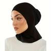 Stretchable Ethnic Long Tube Undercap Hijab Caps Breathable Headscarf Hat For Women Soft Hijab Bonnet With Full Neck Coverage