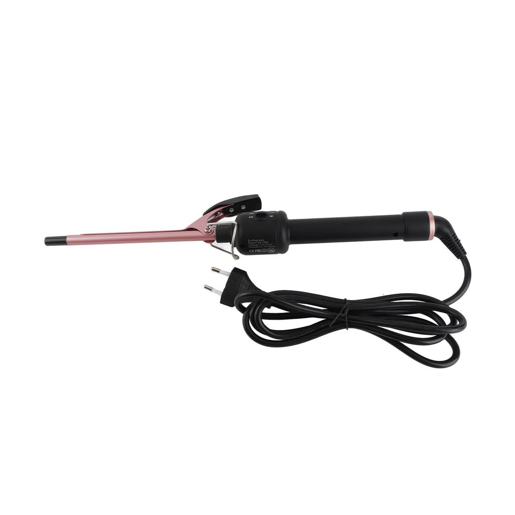 Dünner Lockenstab Kleiner Lockenstab Keramikstab Lockenwickler 9mm 110‑240VEU Stecker