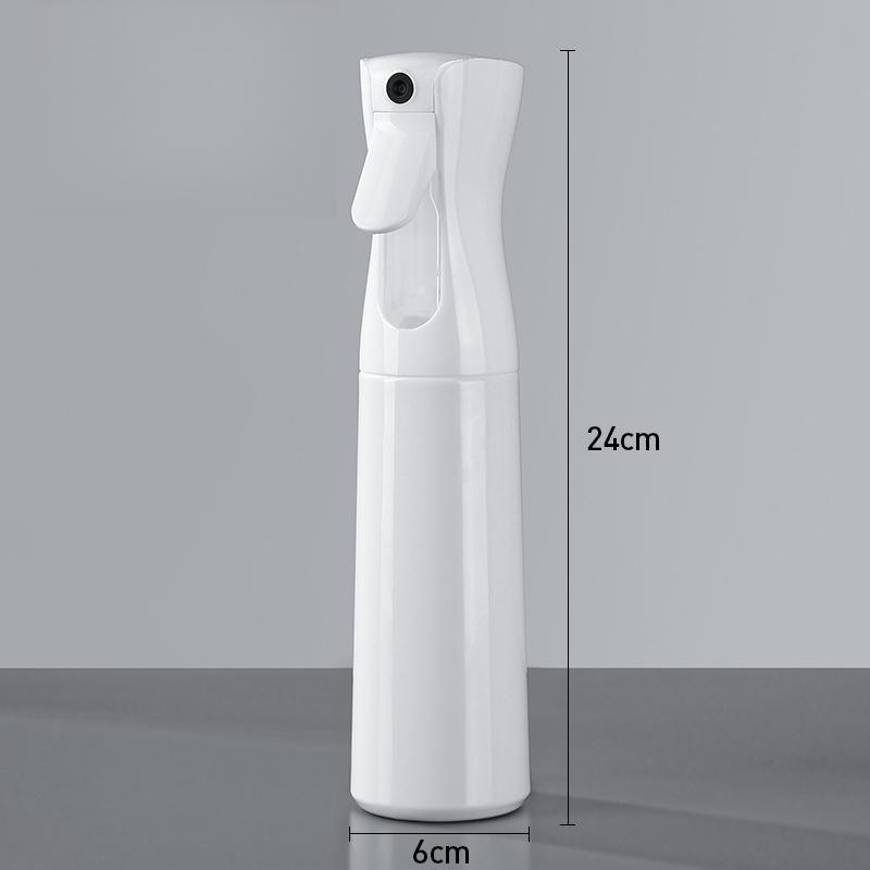 

Бутылка-распылитель высокого давления для непрерывного распыления Уход за волосами Макияж Бутылка-распылитель для пополнения воды Отдельная бутылка Бутылка-распылитель с пресс-формой 300ml белый