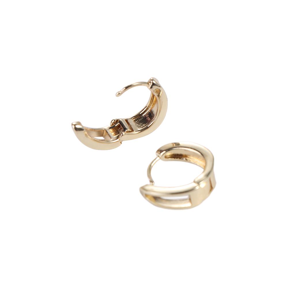 Dripping Oil Party Korean Style Earrings Women Hoop Earrings Enamel Ear Buckle Huggie Earrings